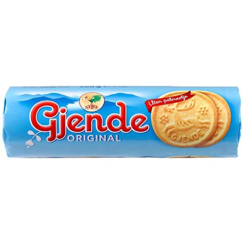 Stre Gjende Original - Finest Norwegian Traditional Biscuits  Cookies 8 ounces, Product of Norway