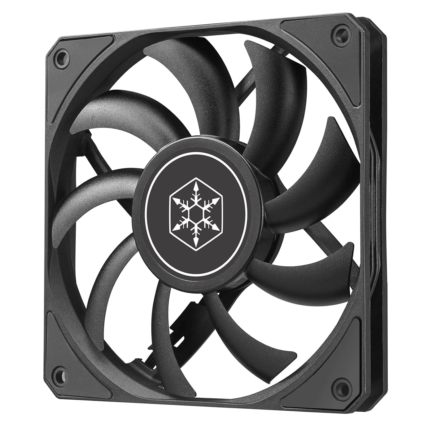 Silverstone Technology Air Slimmer 90 Enhanced Performance 92mm Slim Fan with PWM, SST-AS90B